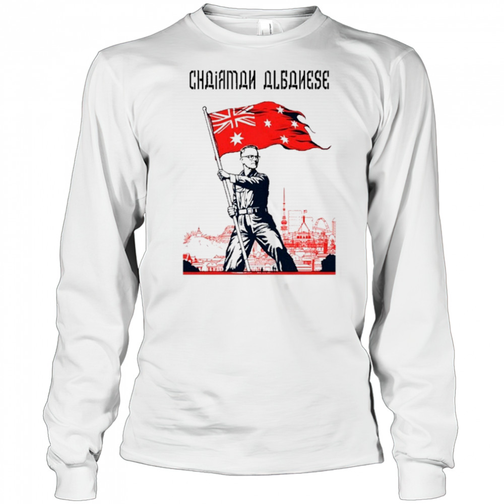Friendlyjordies Chairman Albanese T-Shirt Long Sleeved