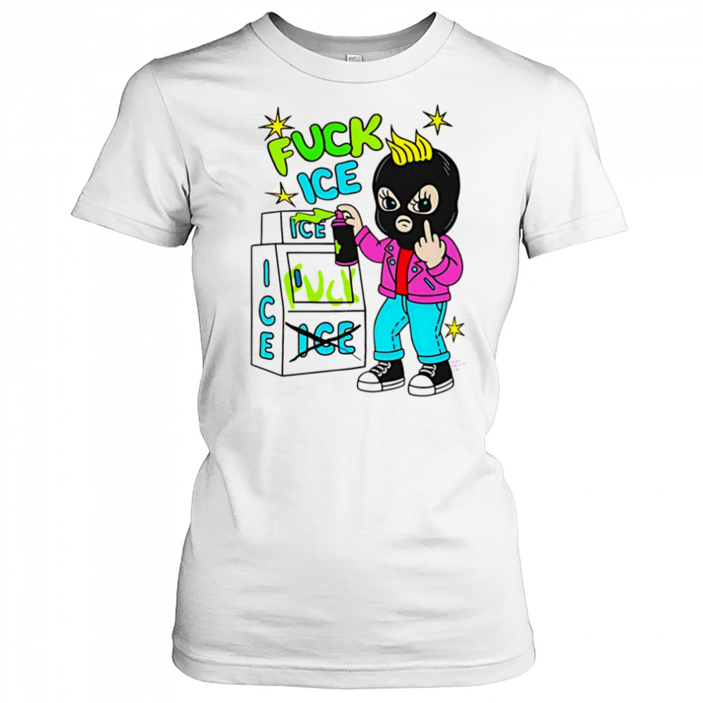 Fuck Ice box game cartoon shirt Women's T-shirt