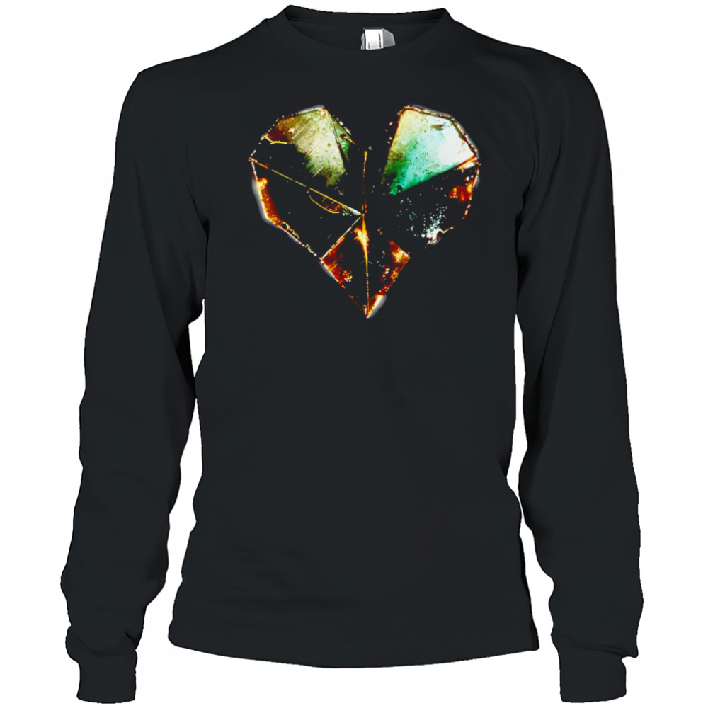 Glowing heart shirt Long Sleeved
