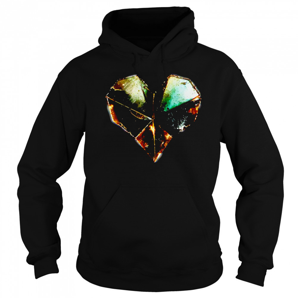 Glowing heart shirt Sweatshirt
