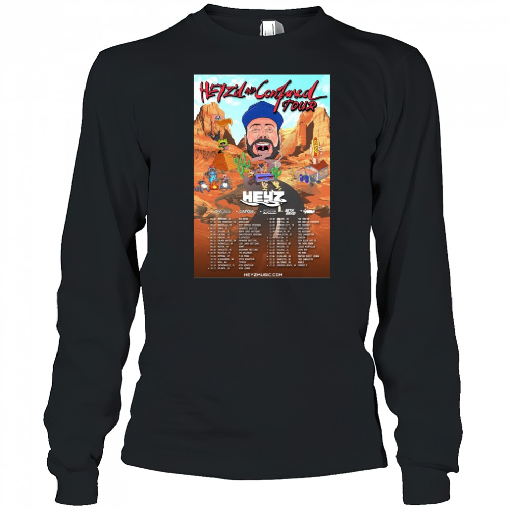 HEYZ TOUR 2025 POSTER T-Shirt Long Sleeved