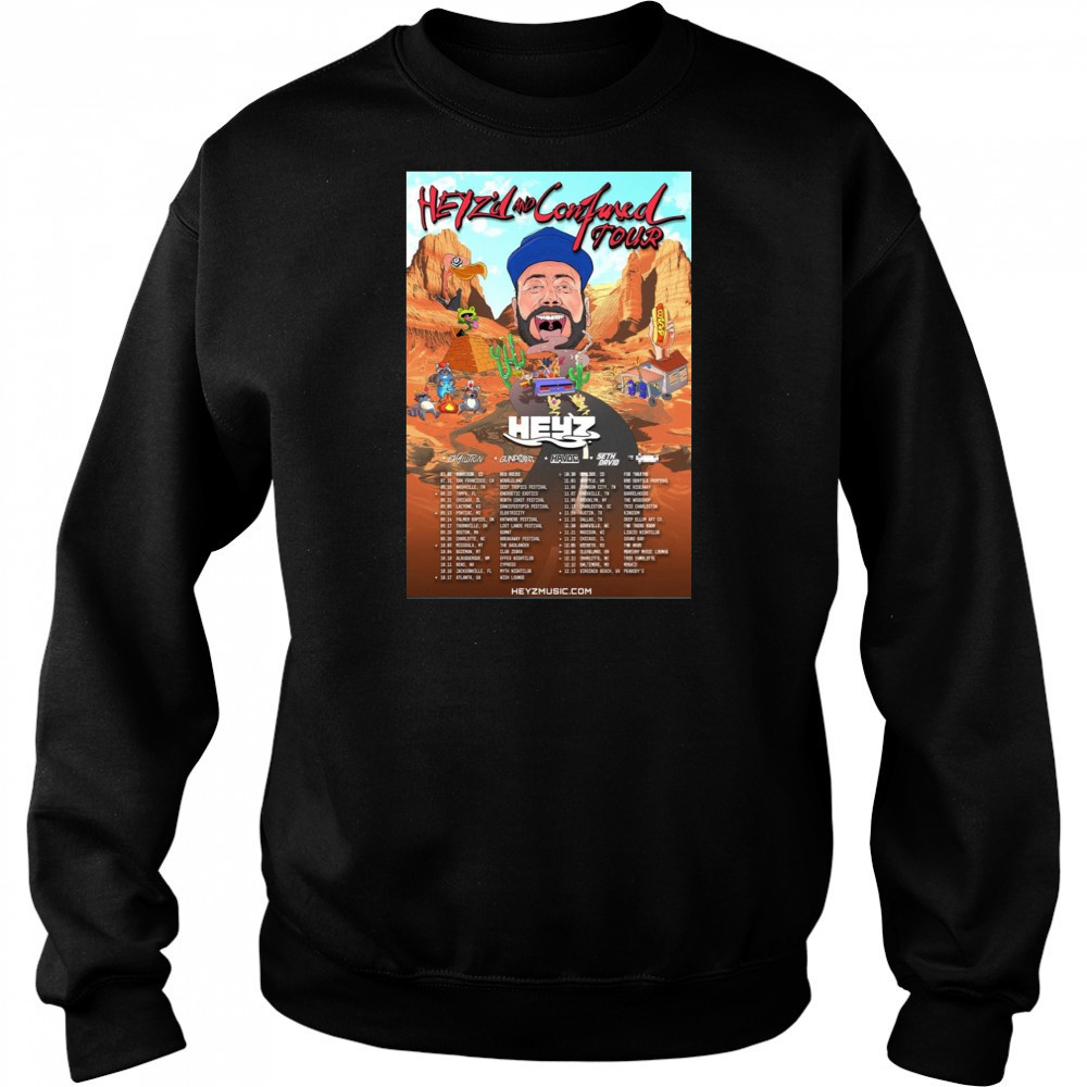 HEYZ TOUR 2025 POSTER T-Shirt Hoodie