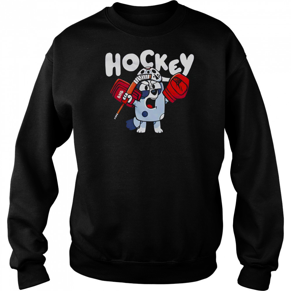 Hockey Bluey Cartoon T-Shirt Hoodie