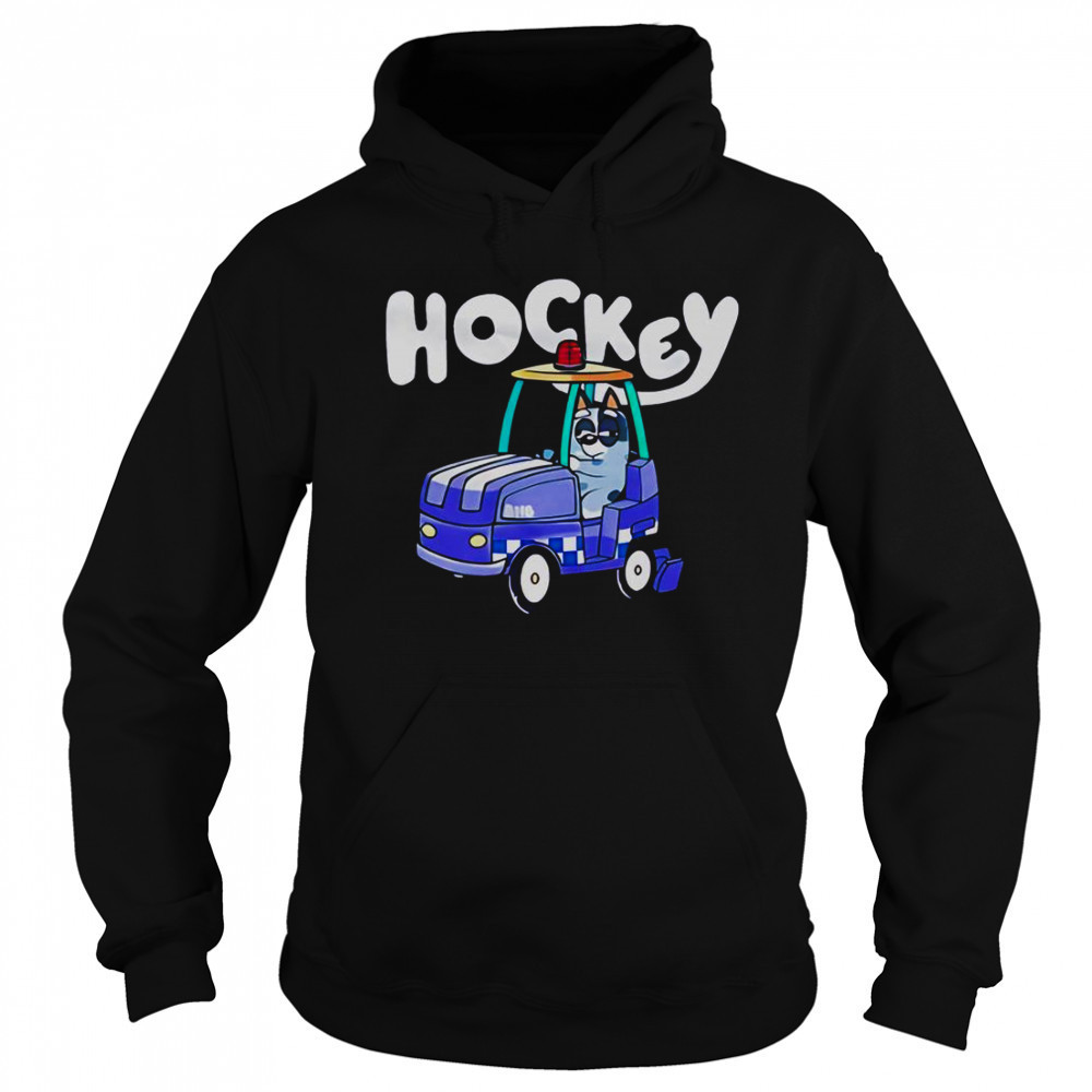 Hockey Bluey Go By Car T-Shirt Sweatshirt