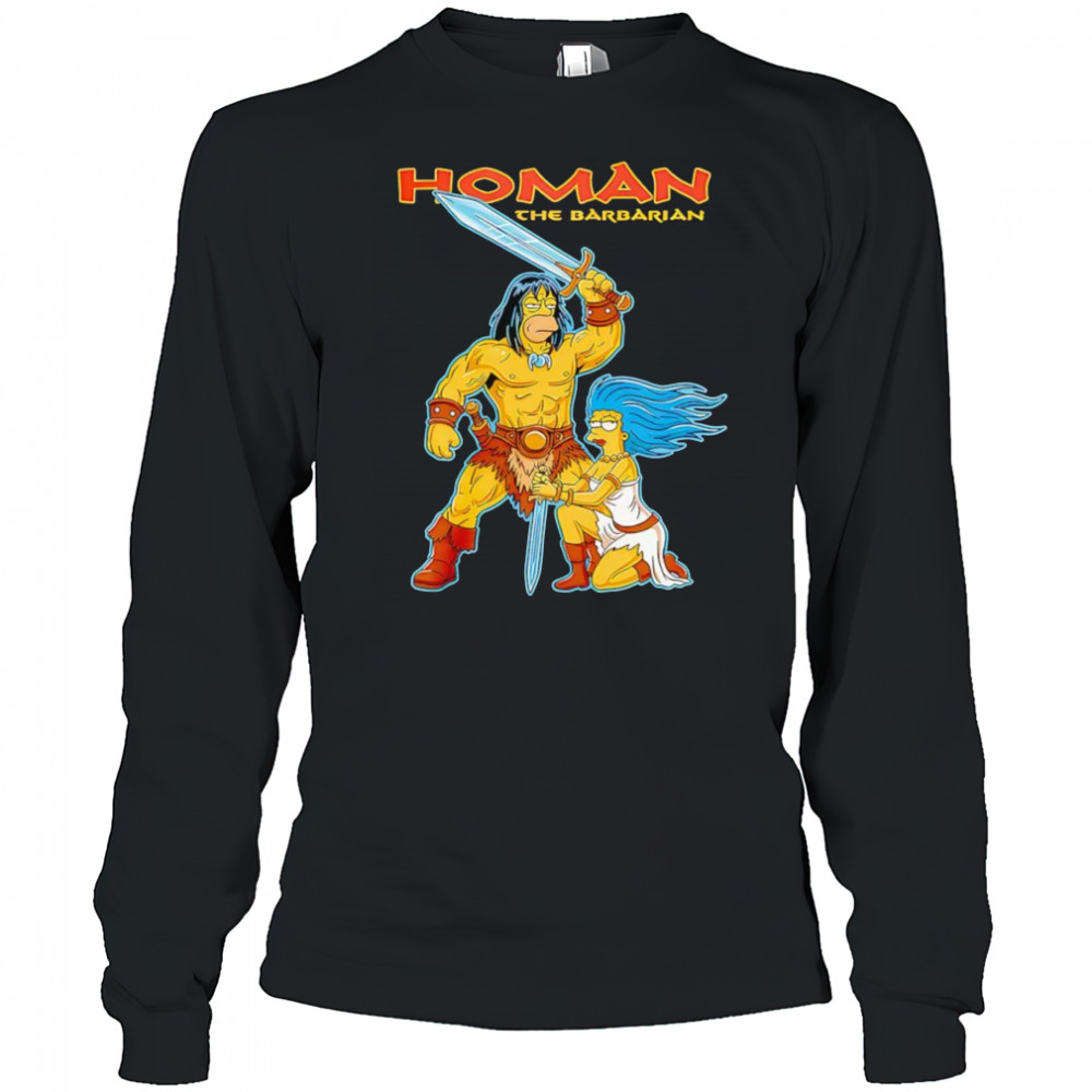 Homan the Barbarian shirt Long Sleeved