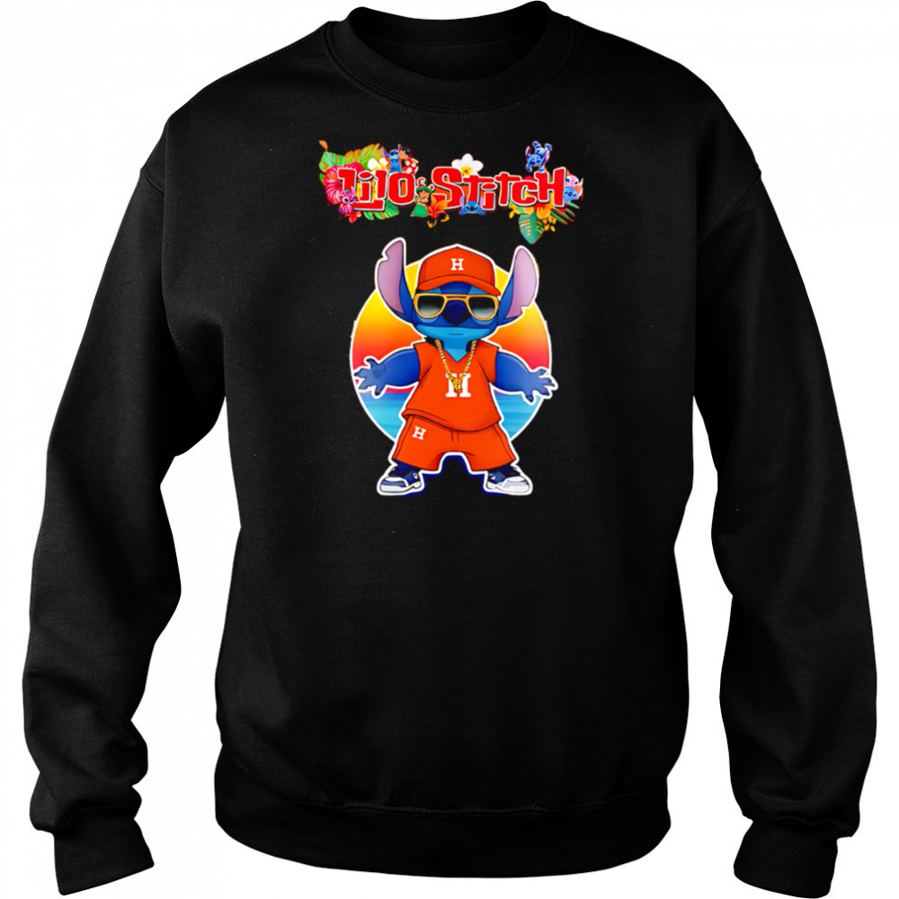 Houston Astros x Lilo and Stitch Baseball shirt Hoodie