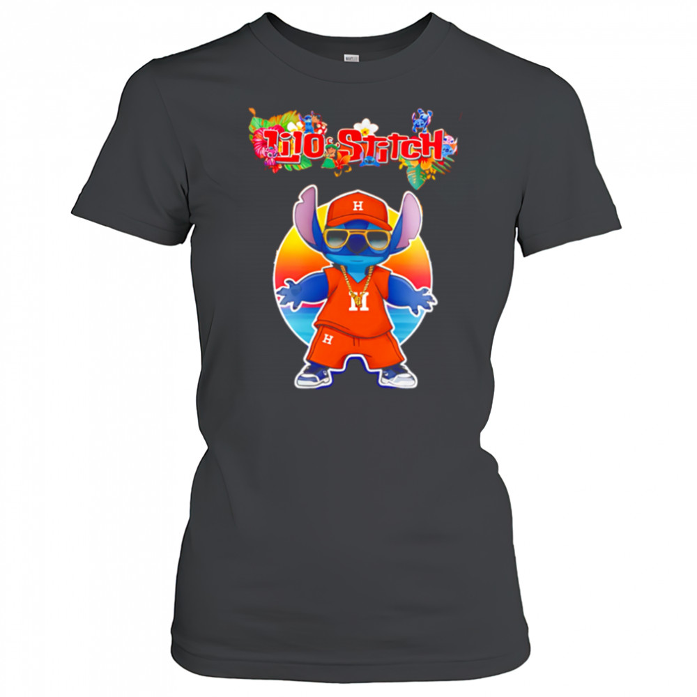 Houston Astros x Lilo and Stitch Baseball shirt Women's T-shirt