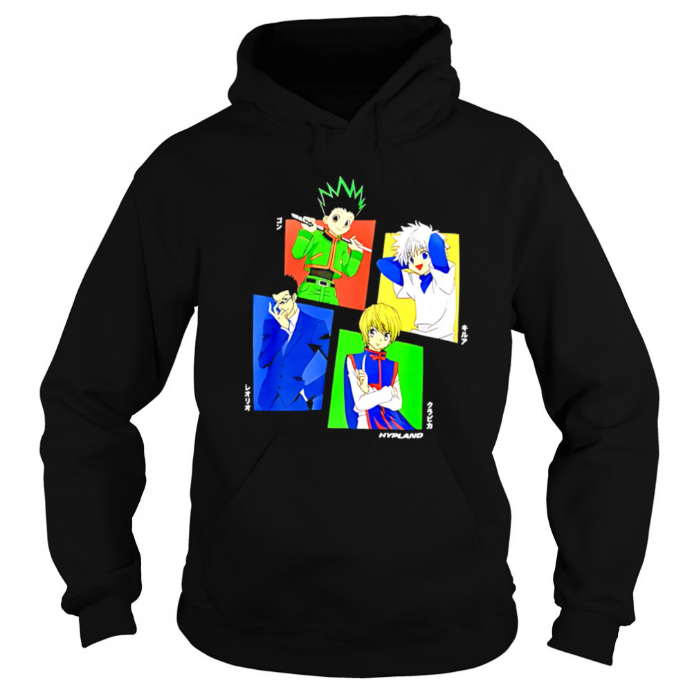 Hunter hunter gon leorio kurapika zoldyck shirt Sweatshirt