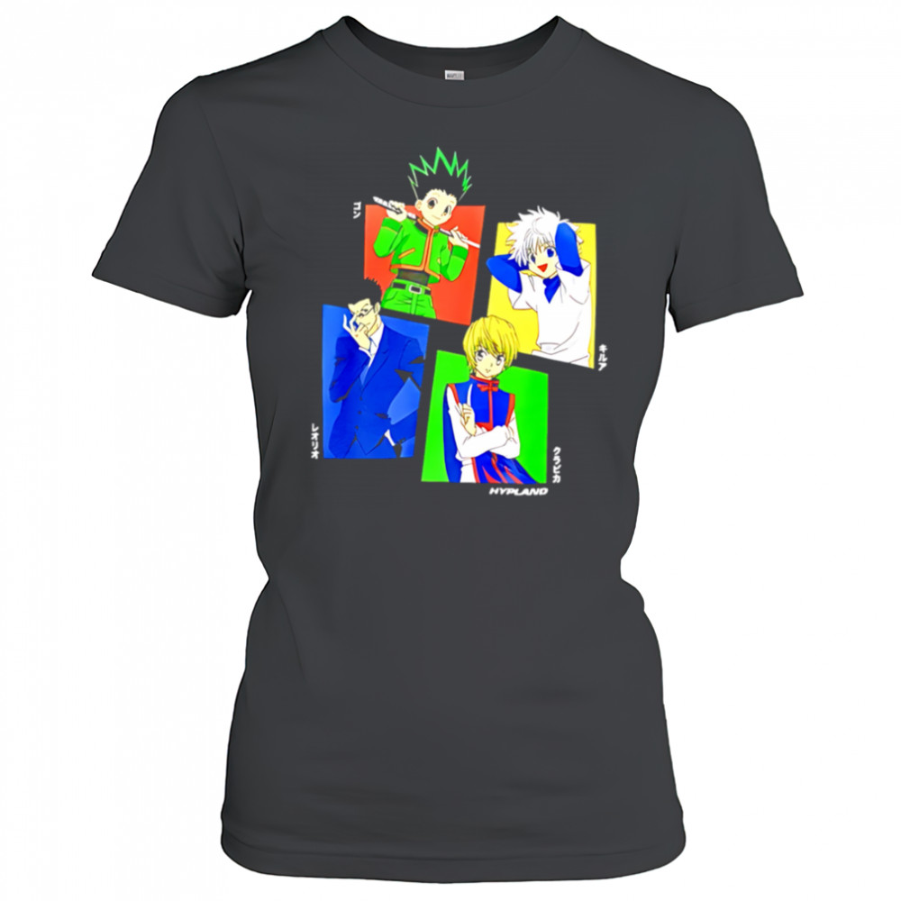 Hunter hunter gon leorio kurapika zoldyck shirt Women's T-shirt