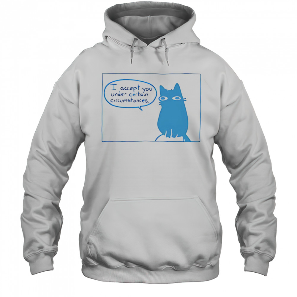 I Accept You Under Certain Circumstances shirt Hoodie