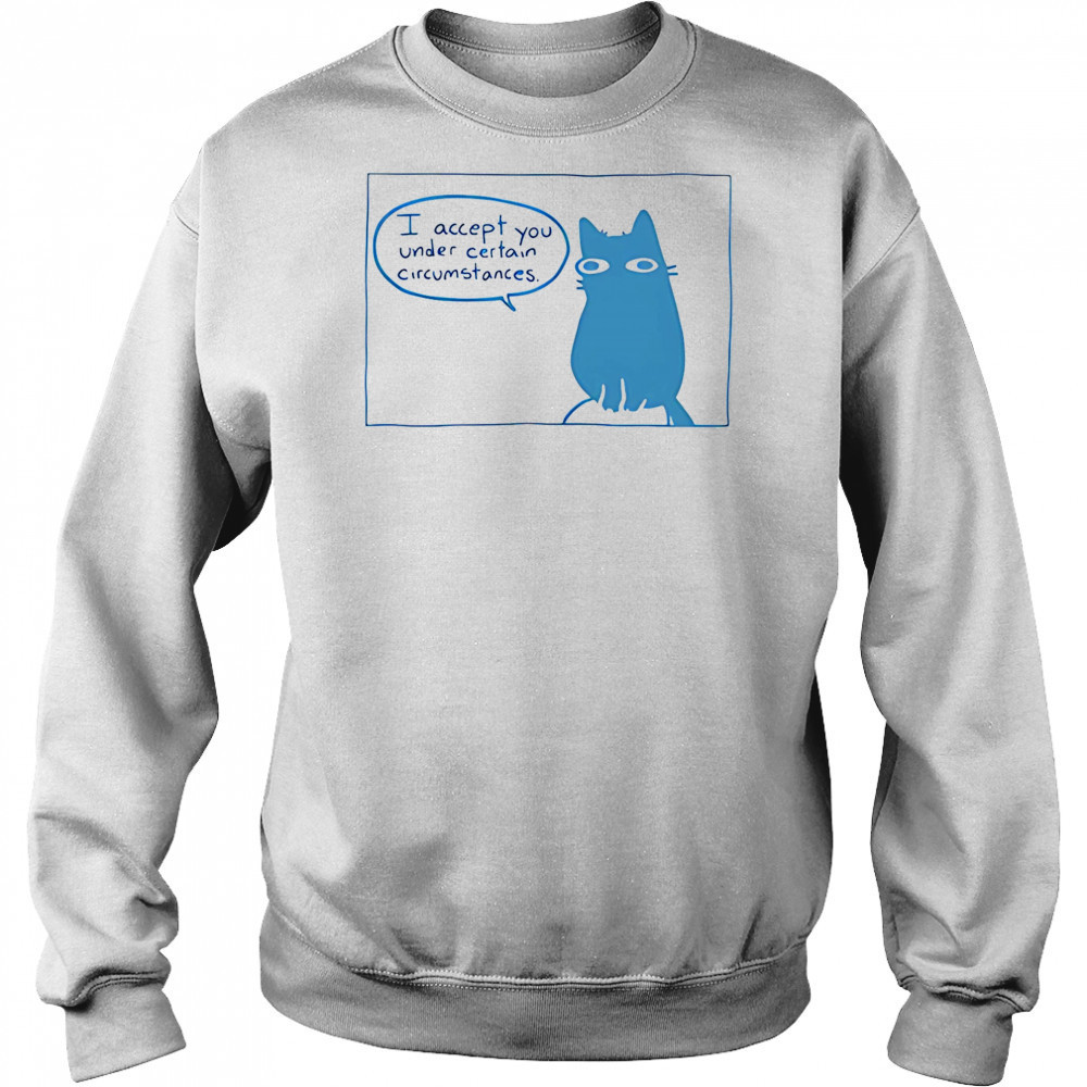 I Accept You Under Certain Circumstances shirt Hoodie