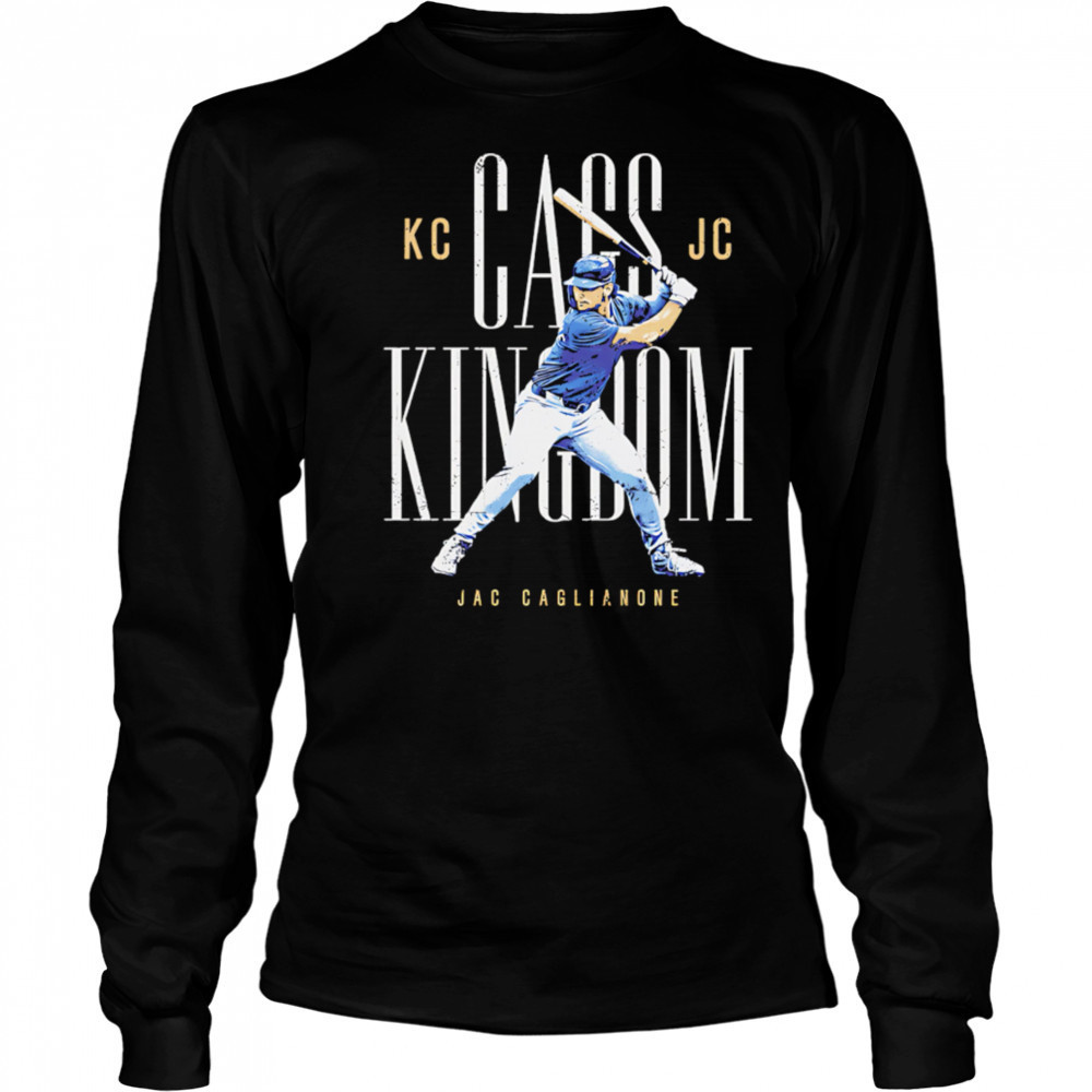 Jac Caglianone Kansas City Kingdom baseball shirt Long Sleeved