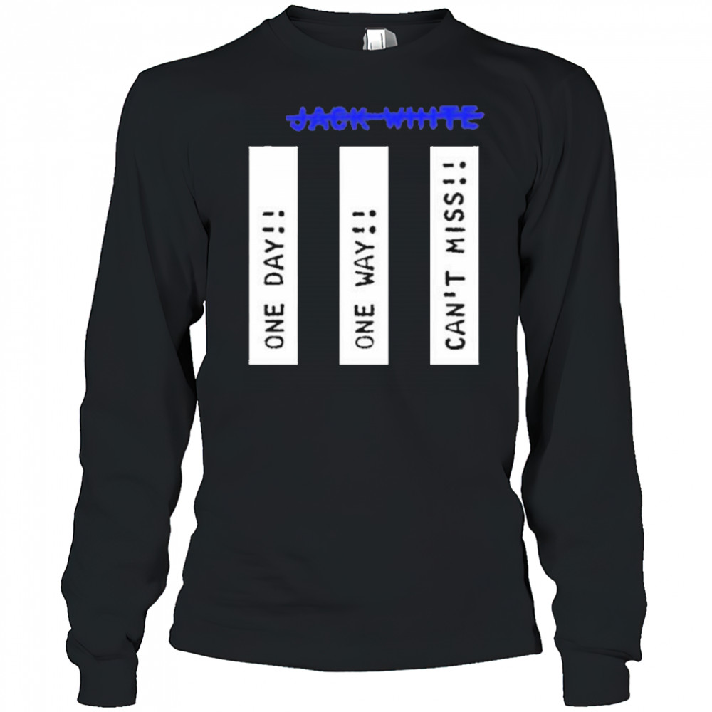 Jack White No Name T-Shirt Long Sleeved