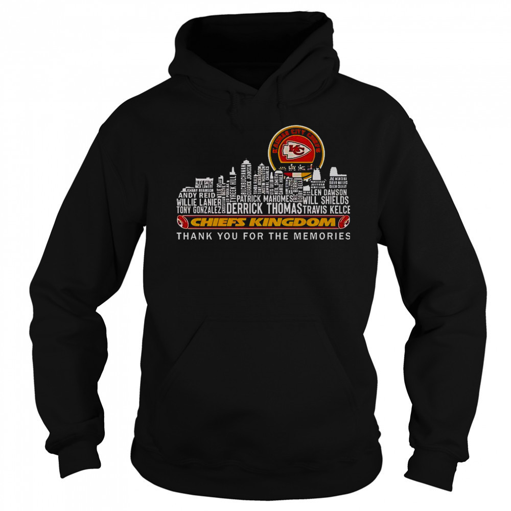 Kansas City Chiefs Chiefs Kingdom Thank You For The Memories T-Shirt Sweatshirt
