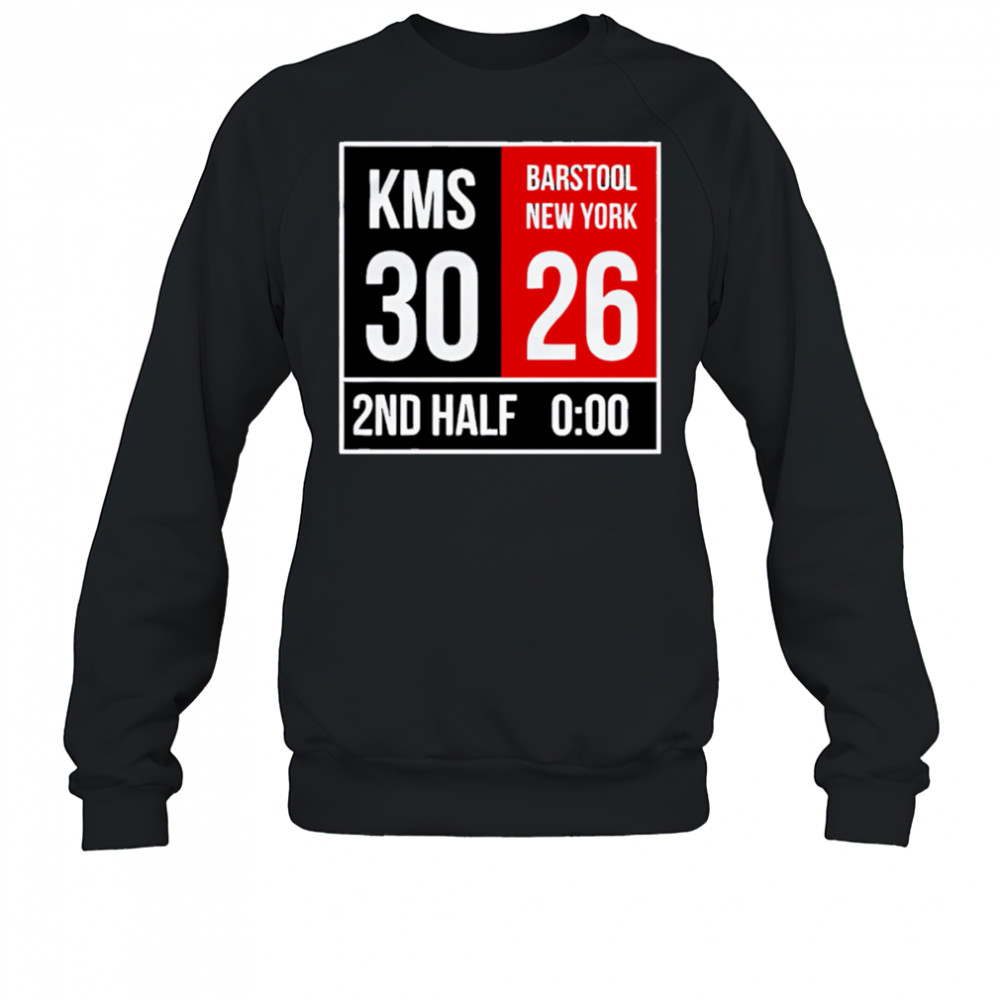Kms 30 2nd Half Barstool New York 26 0-00 shirt Sweatshirt