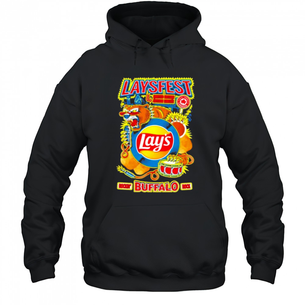 Lays Rockin Buffalo Rock T-Shirt Hoodie