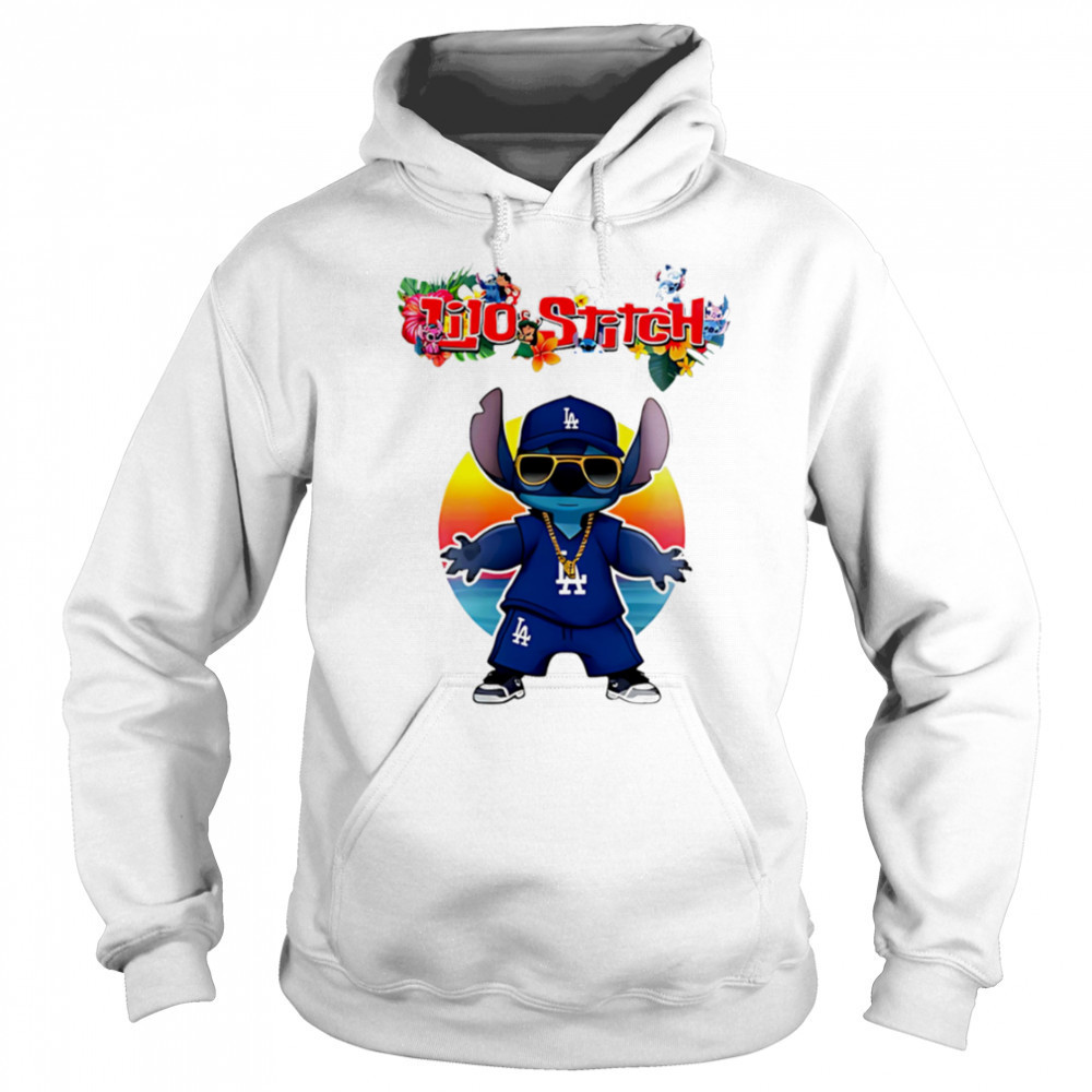 Los Angeles Dodgers x Lilo and Stitch Baseball shirt Sweatshirt
