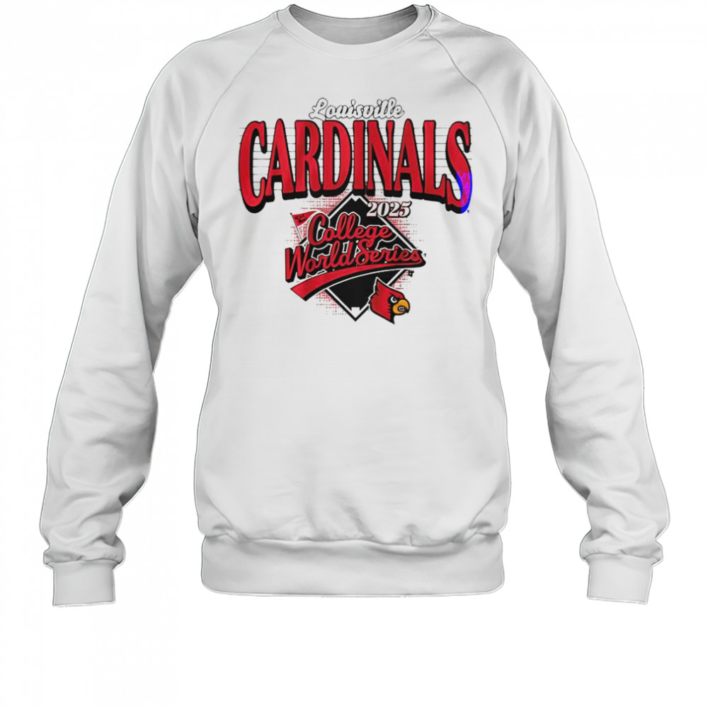 Louisville Baseball 2025 College World Series T-Shirt Sweatshirt