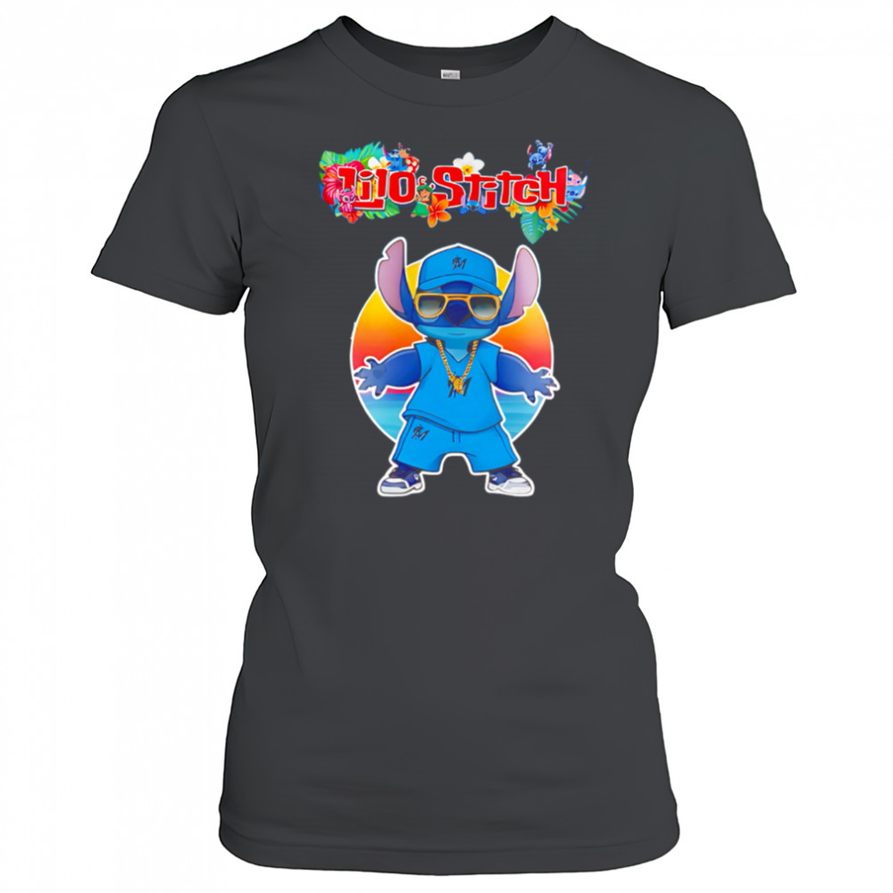 Miami Marlins x Lilo and Stitch Baseball shirt Women's T-shirt