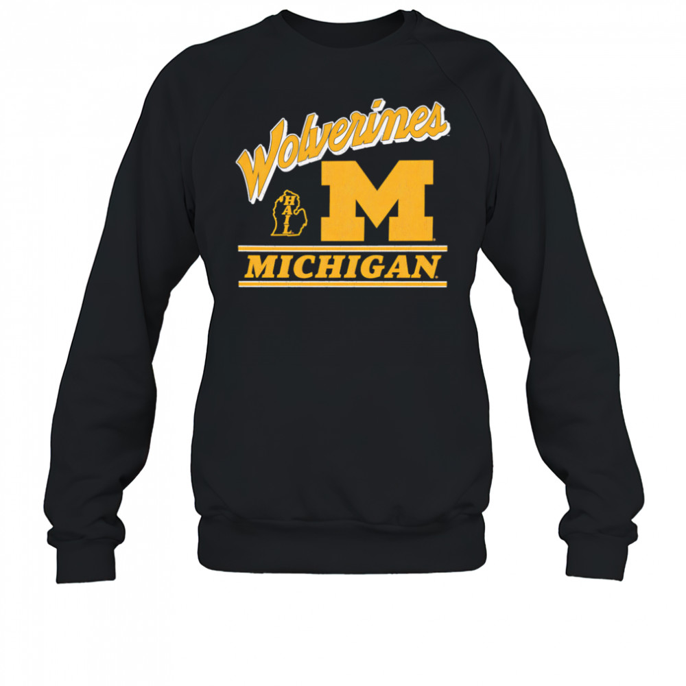Michigan Wolverines Fly By Vintage shirt Sweatshirt