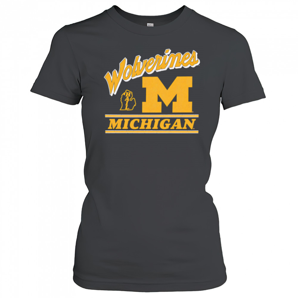 Michigan Wolverines Fly By Vintage shirt Women's T-shirt