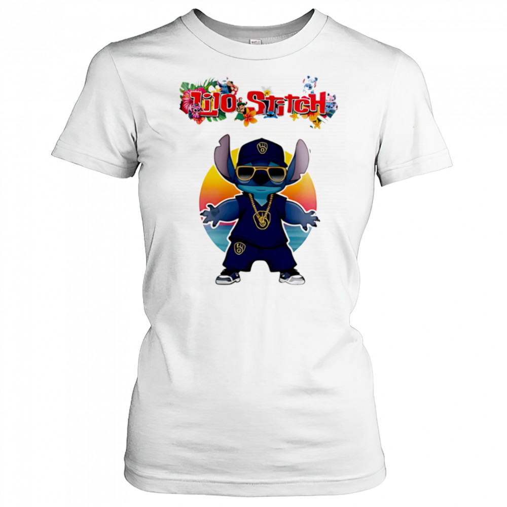 Milwaukee Brewers x Lilo and Stitch Baseball shirt Women's T-shirt