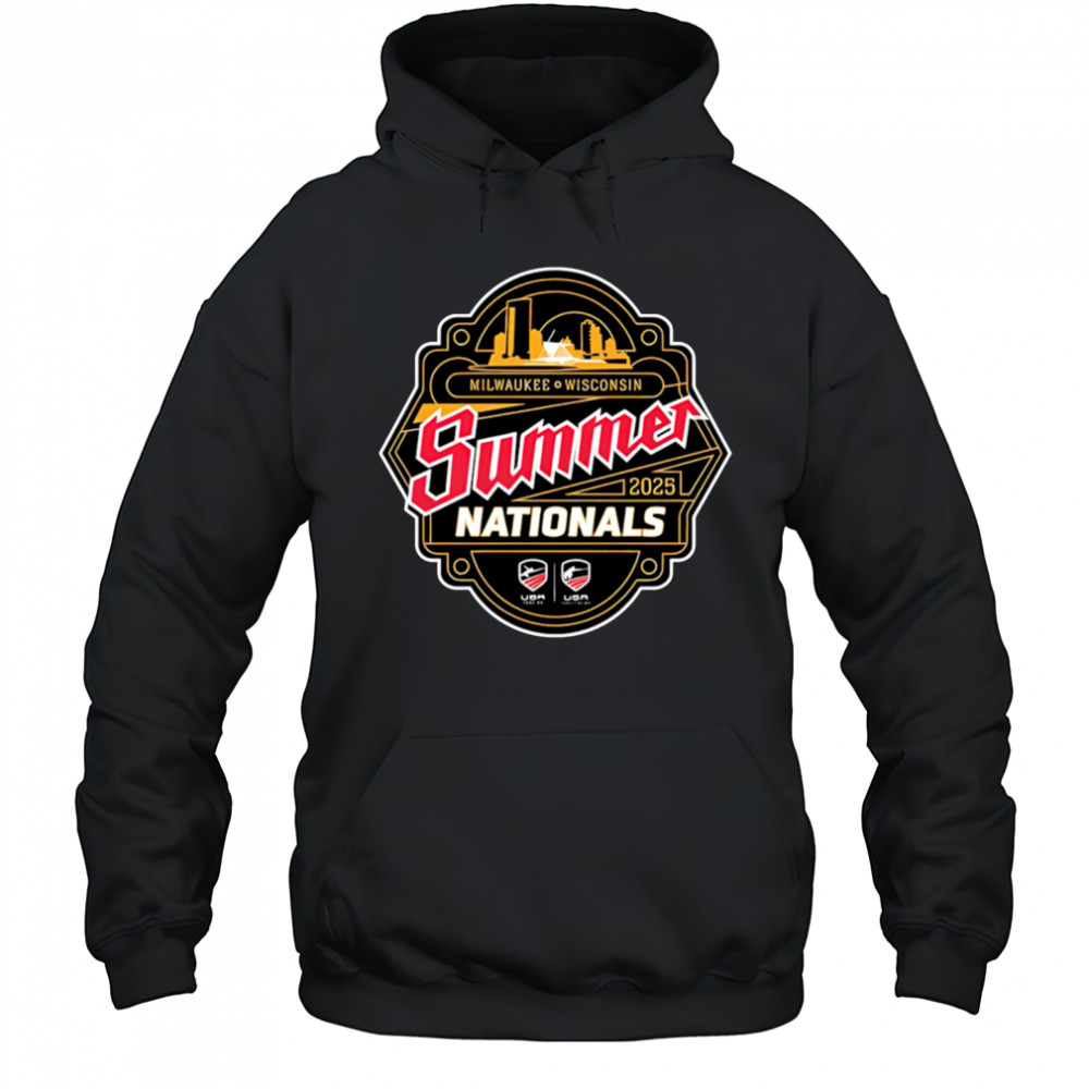 Milwaukee Wisconsin Summer Nationals 2025 Event Logo shirt Hoodie