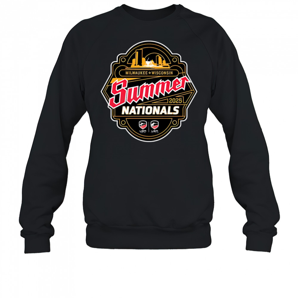 Milwaukee Wisconsin Summer Nationals 2025 Event Logo shirt Sweatshirt