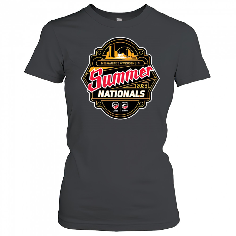 Milwaukee Wisconsin Summer Nationals 2025 Event Logo shirt Women's T-shirt