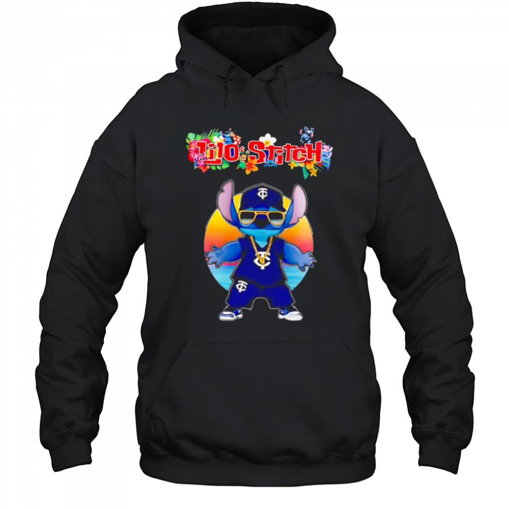Minnesota Twins x Lilo and Stitch Baseball shirt Hoodie