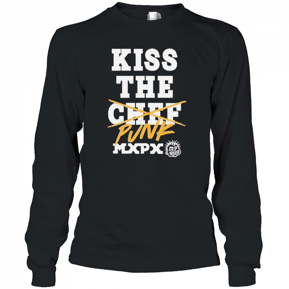 Mxpx Kiss The Punk T-Shirt Long Sleeved