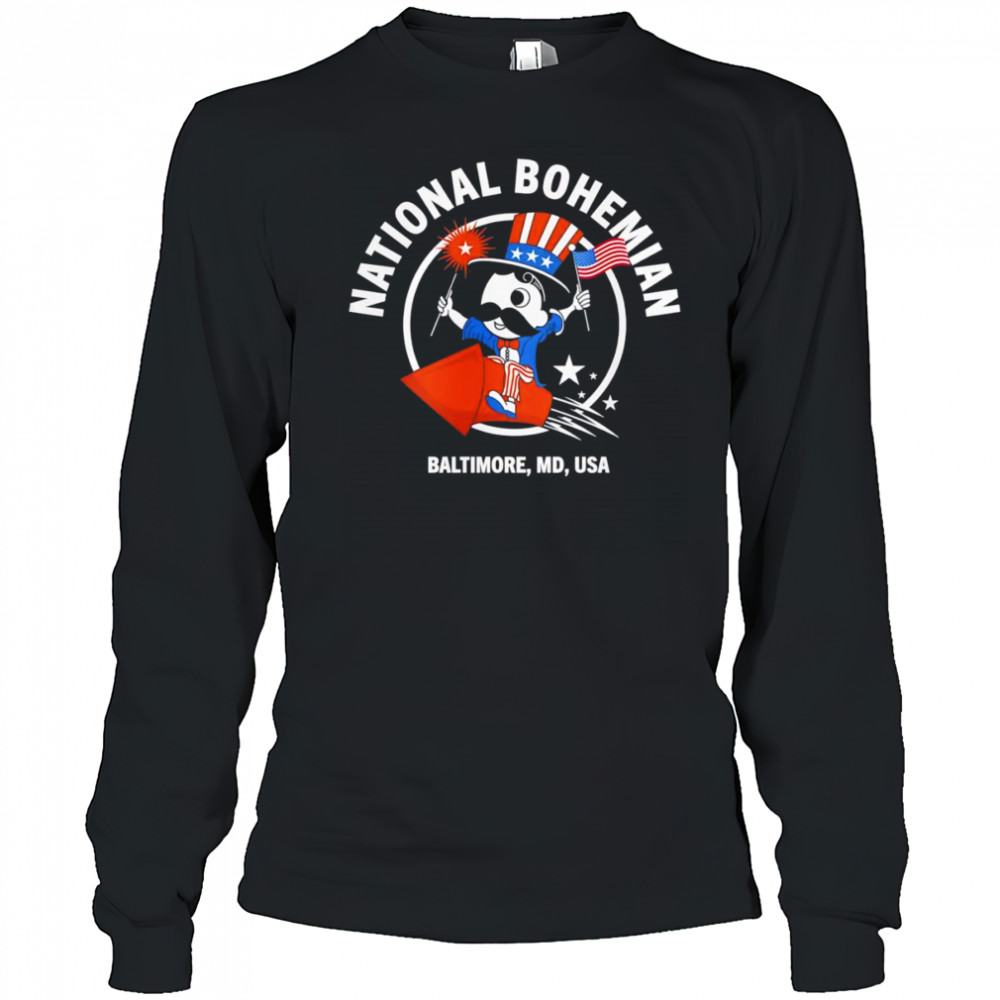 National Bohemian Baltimore MD USA shirt Long Sleeved
