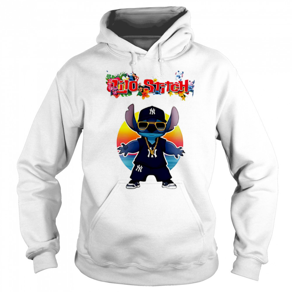 New York Yankees x Lilo and Stitch Baseball shirt Sweatshirt