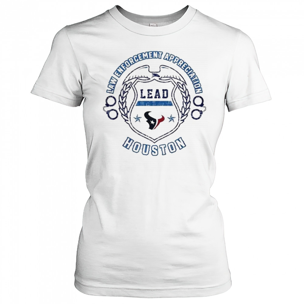 NFL Houston Texans Law Appreciation Month 2025 Shirt Women's T-shirt