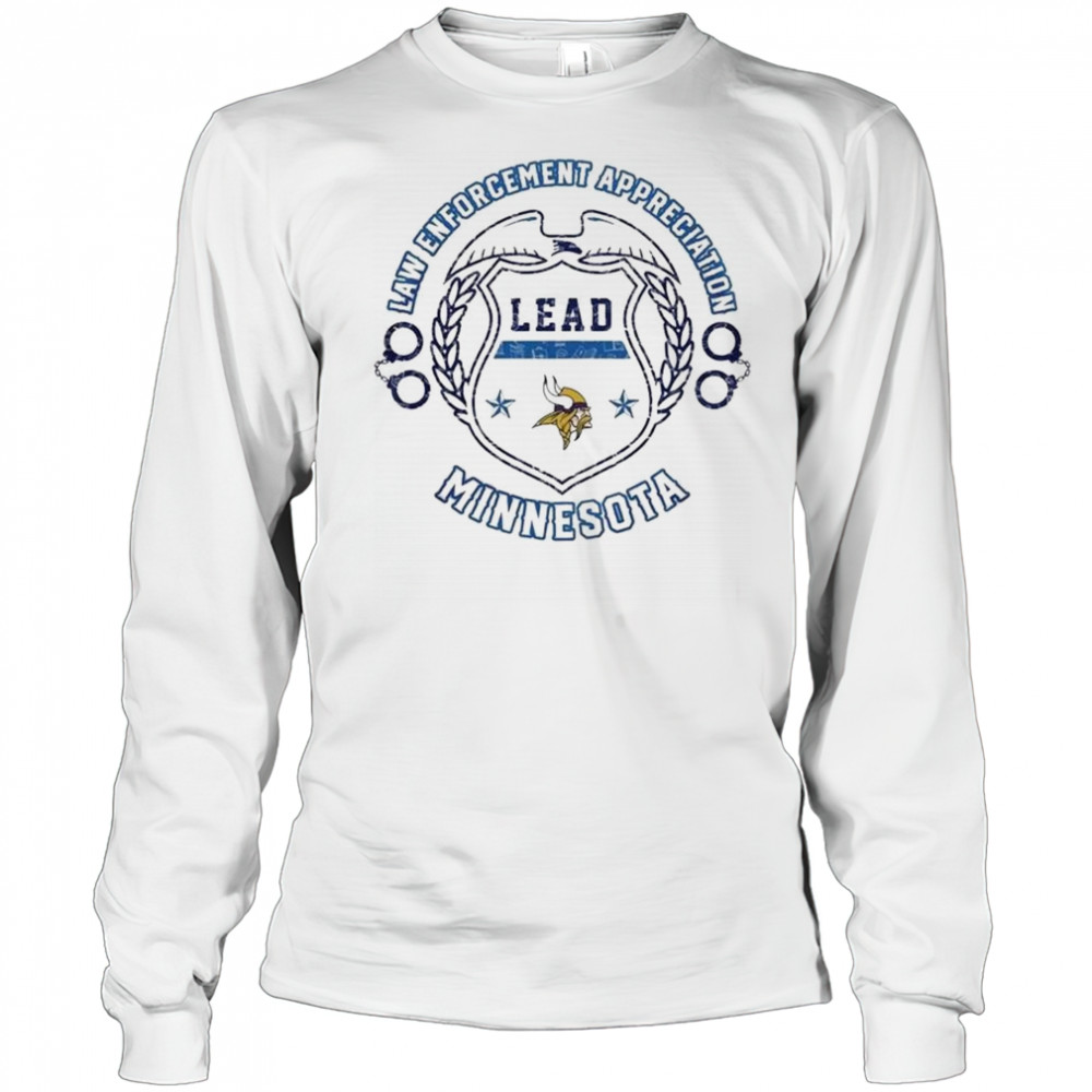 NFL Minnesota Vikings Law Appreciation Month 2025 Shirt Long Sleeved