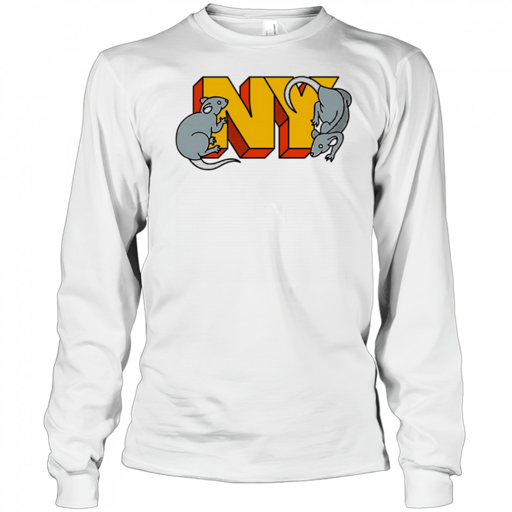 NY mouse shirt Long Sleeved