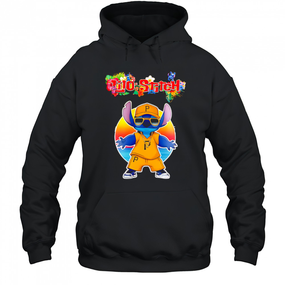 Pittsburgh Pirates x Lilo and Stitch Baseball shirt Hoodie