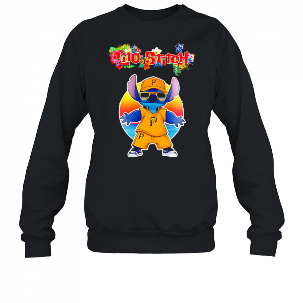 Pittsburgh Pirates x Lilo and Stitch Baseball shirt Sweatshirt