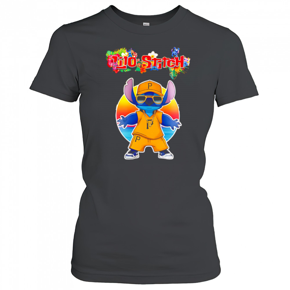 Pittsburgh Pirates x Lilo and Stitch Baseball shirt Women's T-shirt