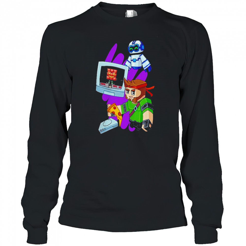 Pixel Gun 3D Store Retroverse T-Shirt Long Sleeved
