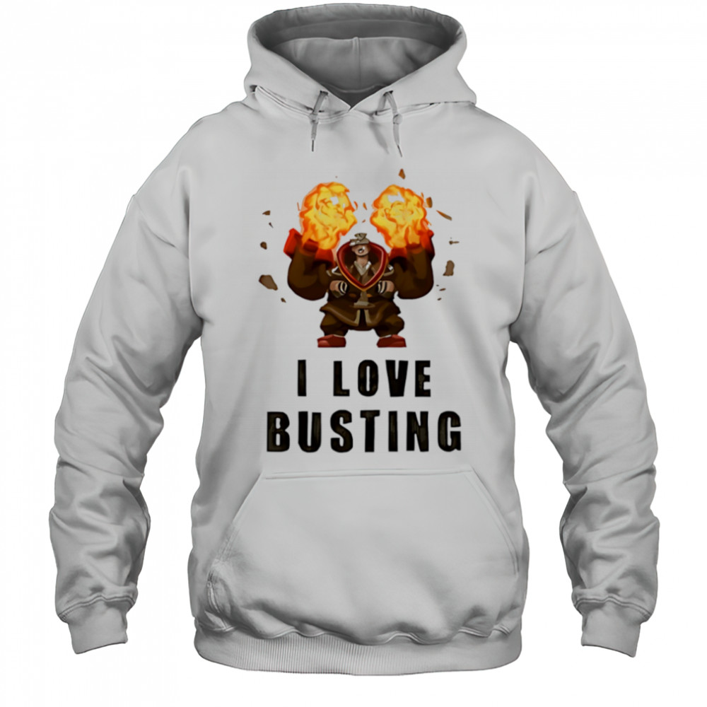 Potemkin potemkin buster I love busting shirt Hoodie