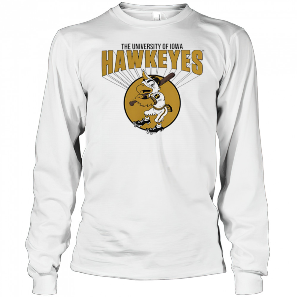 Rah-Rah Iowa Hawkeyes Herky Baseball 2025 shirt Long Sleeved