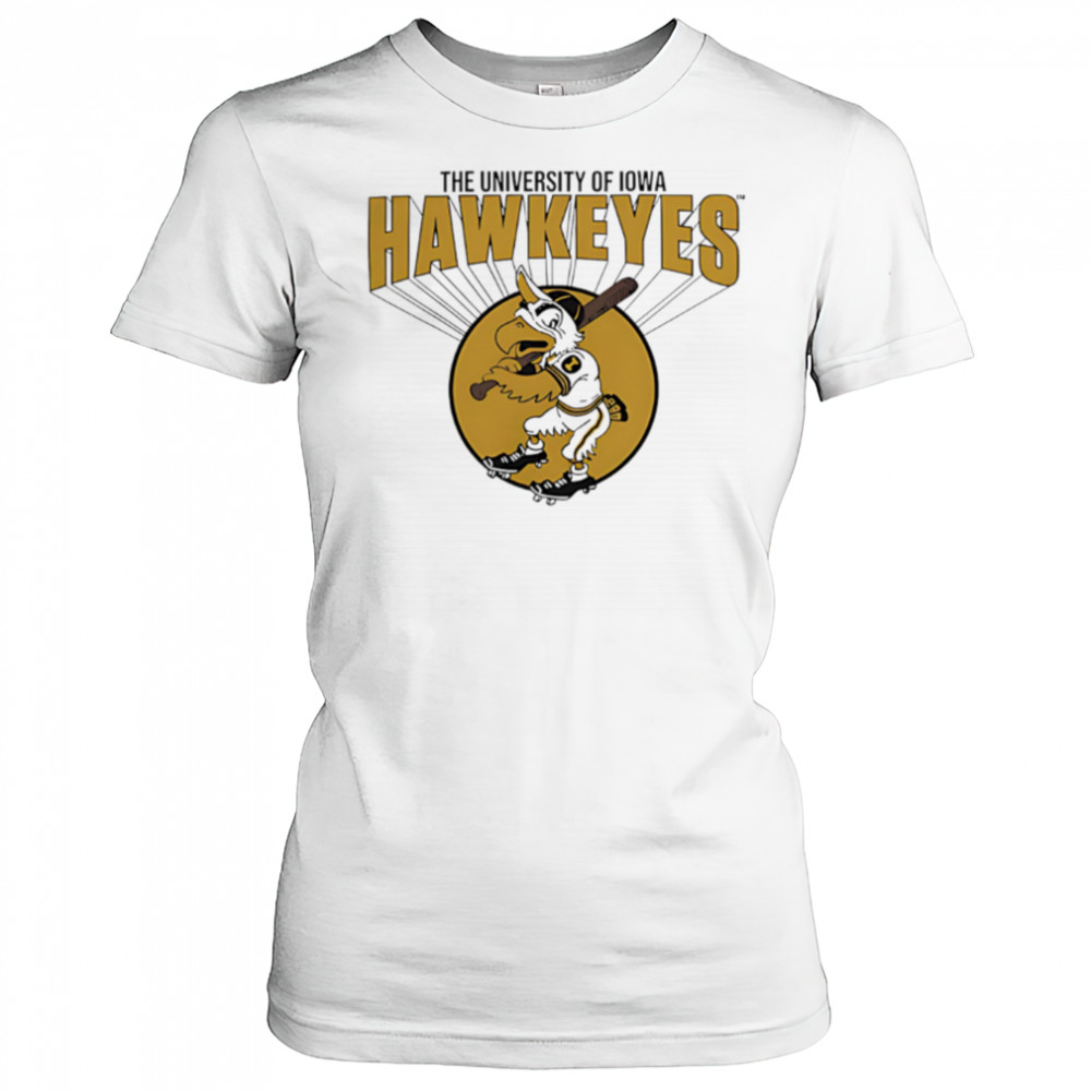 Rah-Rah Iowa Hawkeyes Herky Baseball 2025 shirt Women's T-shirt