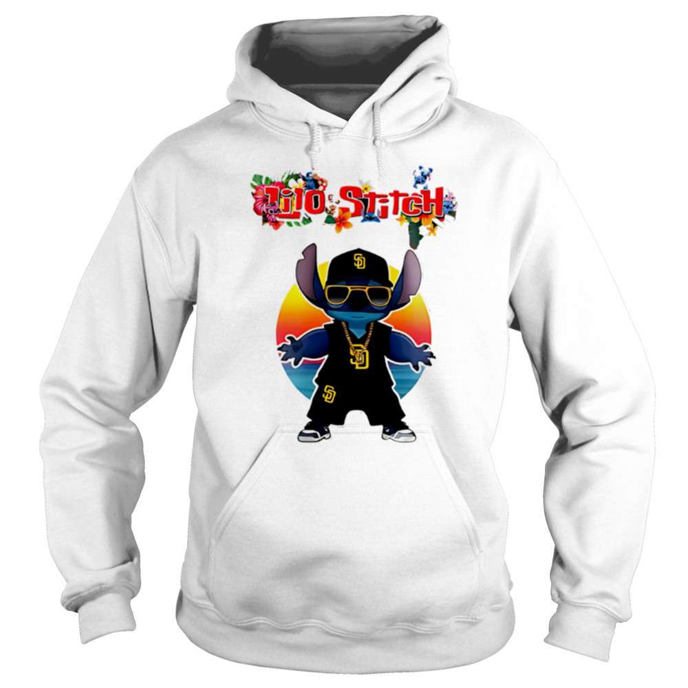 San Diego Padres x Lilo and Stitch Baseball shirt Sweatshirt