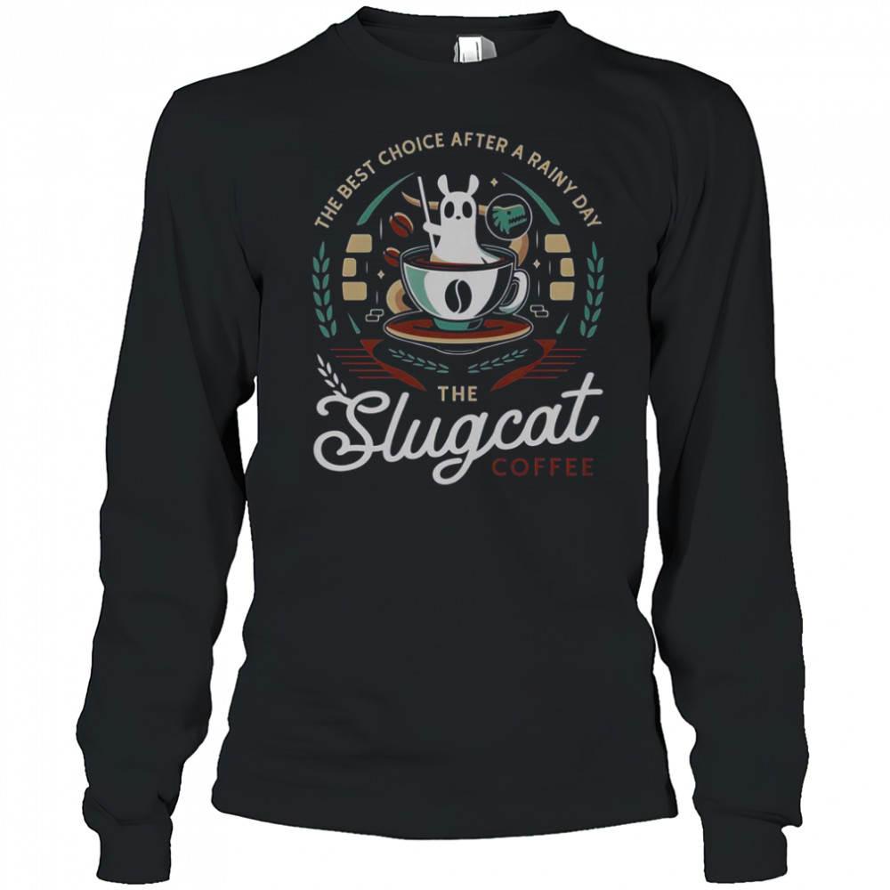 Slugcat Coffee Emblem T-Shirt Long Sleeved
