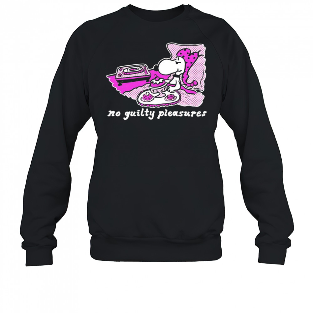 Snoopy guilty pleasures shirt Sweatshirt
