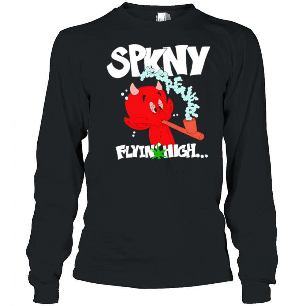 Spk Ny Flyin High little devil vintage shirt Long Sleeved