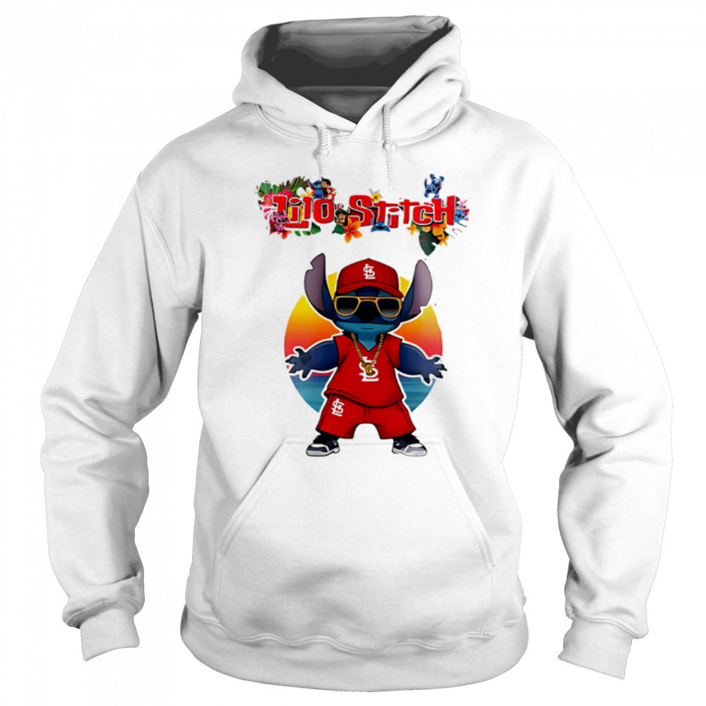 St.Louis Cardinals x Lilo and Stitch Baseball shirt Sweatshirt