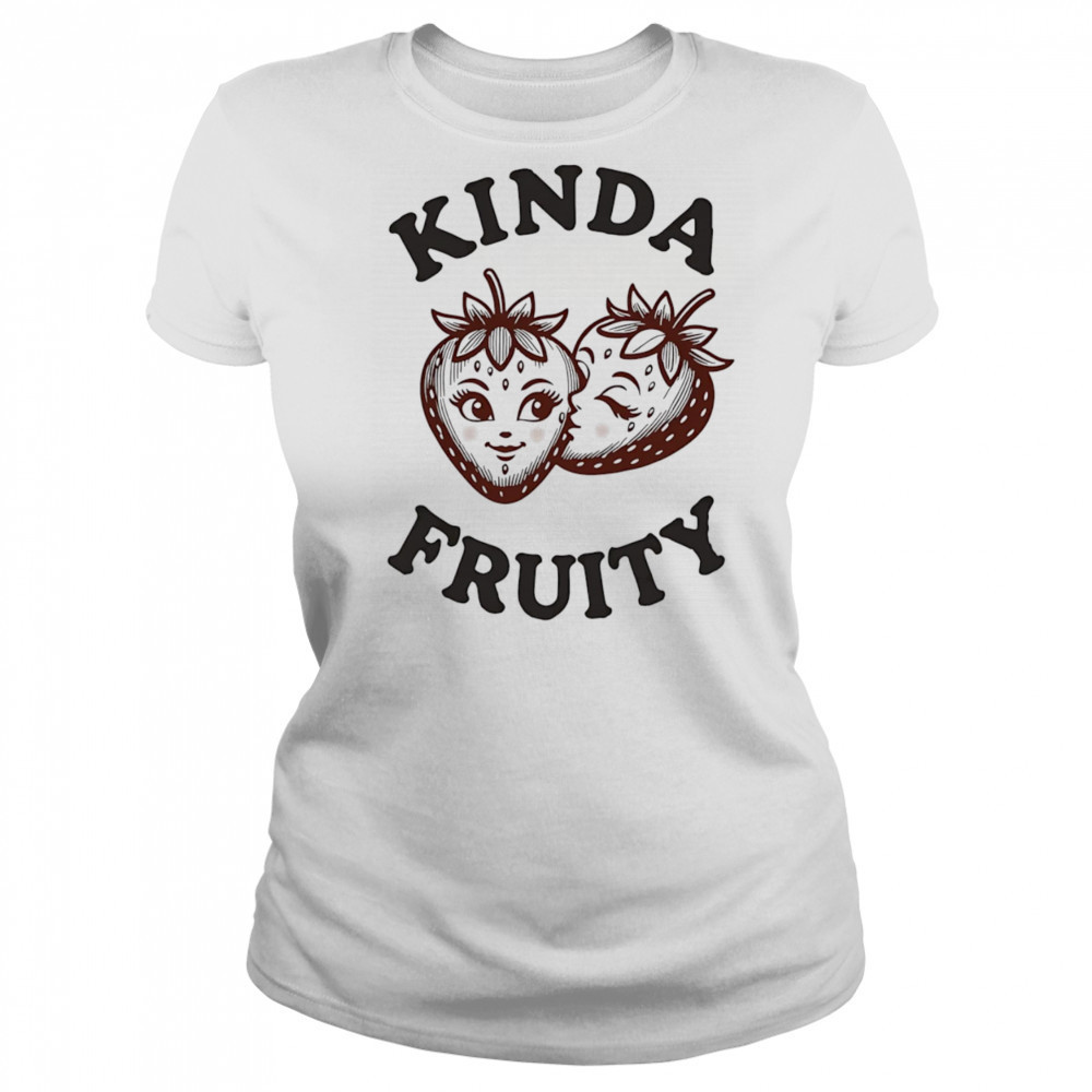 Strawberry kissing kinda fruity shirt Women's T-shirt