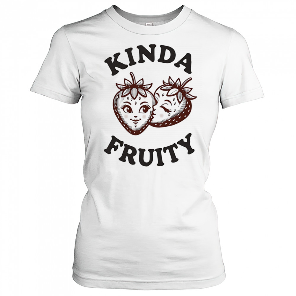 Strawberry kissing kinda fruity shirt Women's T-shirt